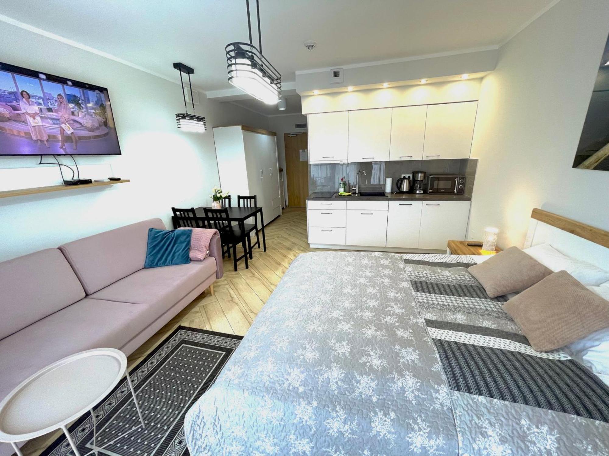 Apartament Superior Blue Przy Plazy- Free Pool, Saunas, Jacuzzi, Fitness, Salzgrotte Kołobrzeg Exterior foto
